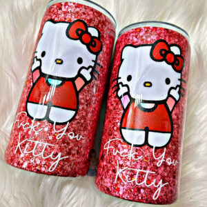Bad Kitty tumbler
