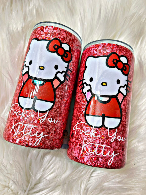 Bad Kitty tumbler