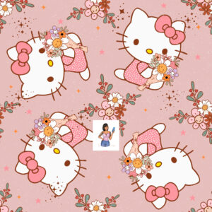 Spring Kitty pink