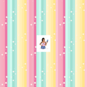 Pastel Stripes and stars