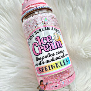 Ice Cream glass can