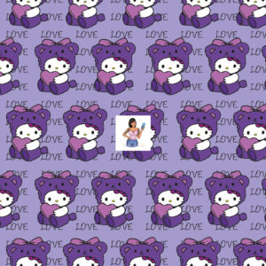Purple Kitty