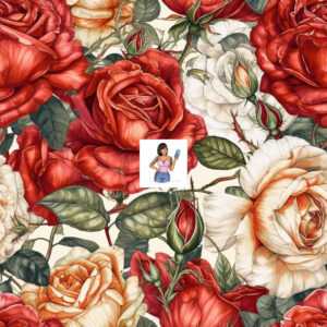 Red Blooming Roses
