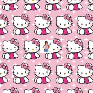 Pink star Kitty