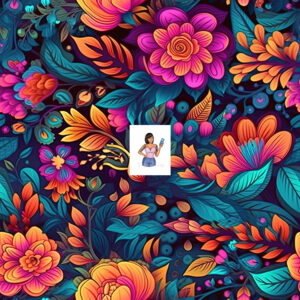 Peacock Floral