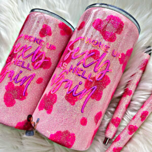 Sexy as hell 18oz and pen set