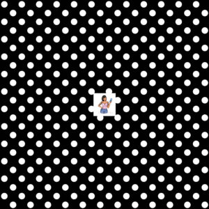 Polka Dots white