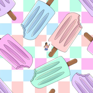 Checkered Board Popsicles
