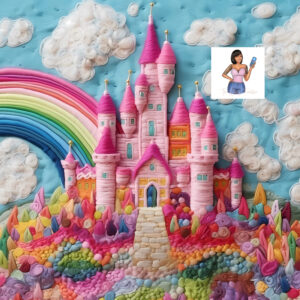 Embroidered Castle 20oz Wrap