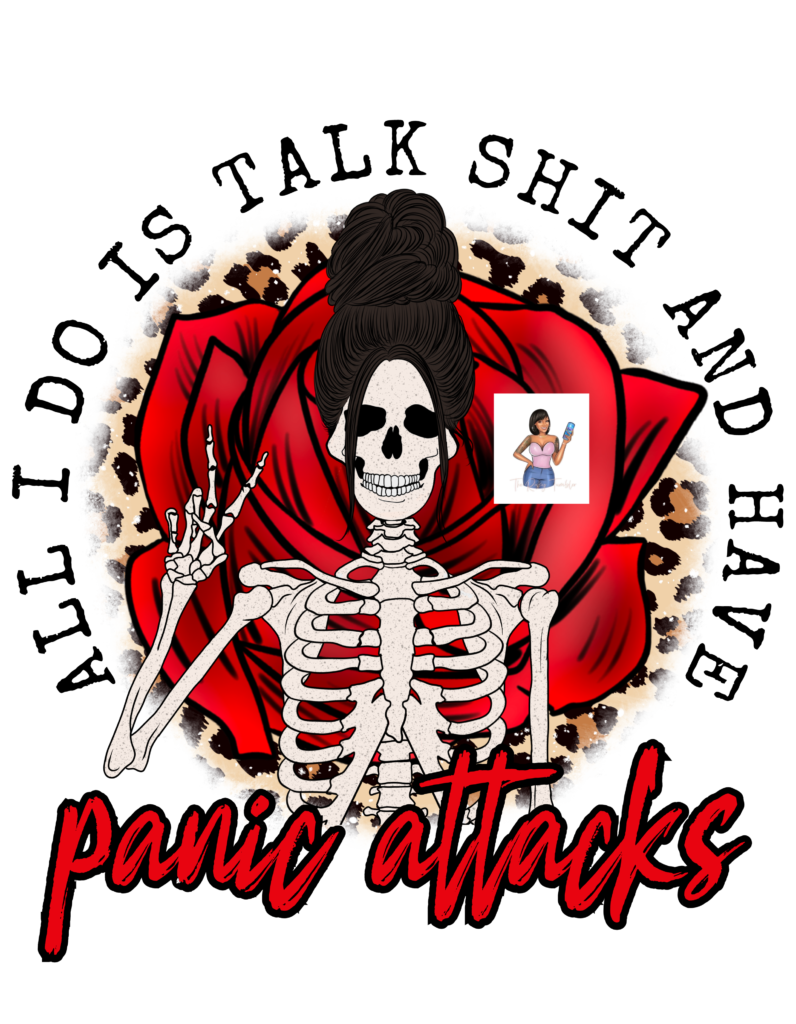 Panic Attack Sticker Panic Attacks | The Risky Tumbler