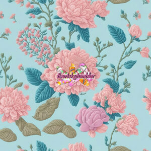 Bloomin in Teal