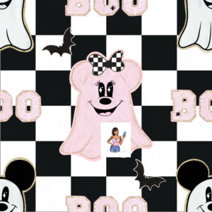 Boo Checkered