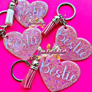 Bestie keychain (Made to Order)