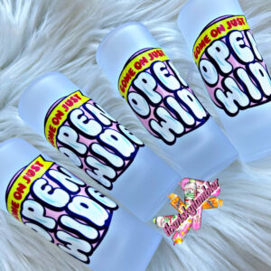 Open Wide 3oz shot glass set