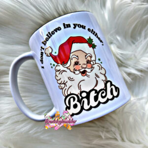 I Don't Believe (black mug)