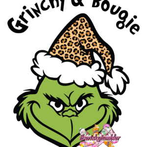 UV DTF Bougie Grinch (no speckle) 2"