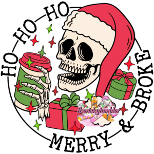 UV DTF Merry & Broke