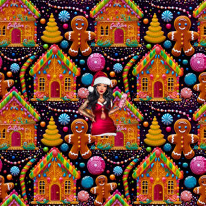 Neon Gingerbread