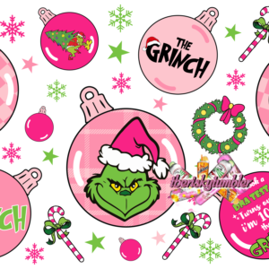 UV DTF Pink Meanie Wrap 9.70x4.5