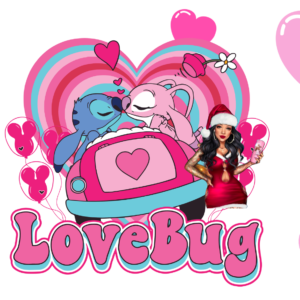 UV DTF LoveBug Wrap 9.50 x 4.5