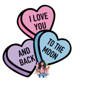 To the Moon decal
