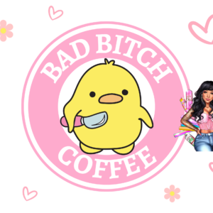 UV DTF Bad B Coffee Wrap 9.50 x 4.5