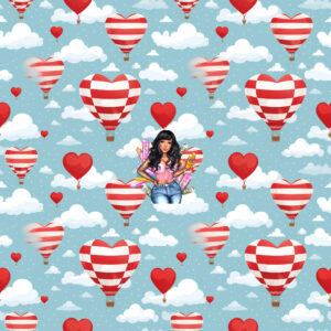 Air Balloons Hearts