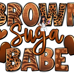 UV DTF Brown Sugar 2"