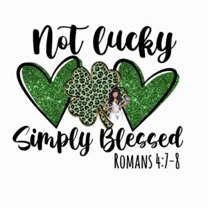 UV DTF Simply Blessed
