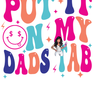 UV DTF Dad's Tab