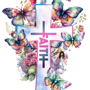 UV DTF Faith - Butterflies