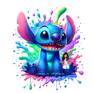 UV DTF Neon Stitch