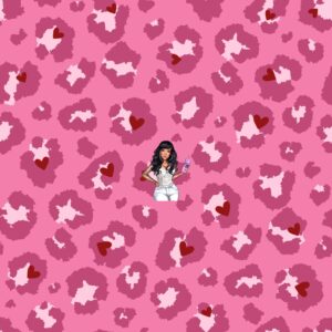 I Love Pink Leopard