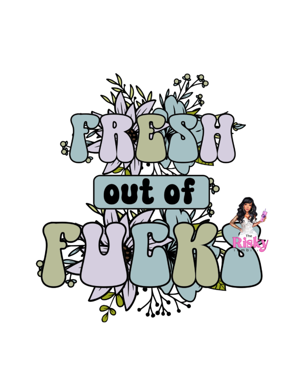 UV DTF Fresh out Floral 2"