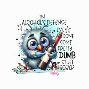 UV DTF Alcohol Defense