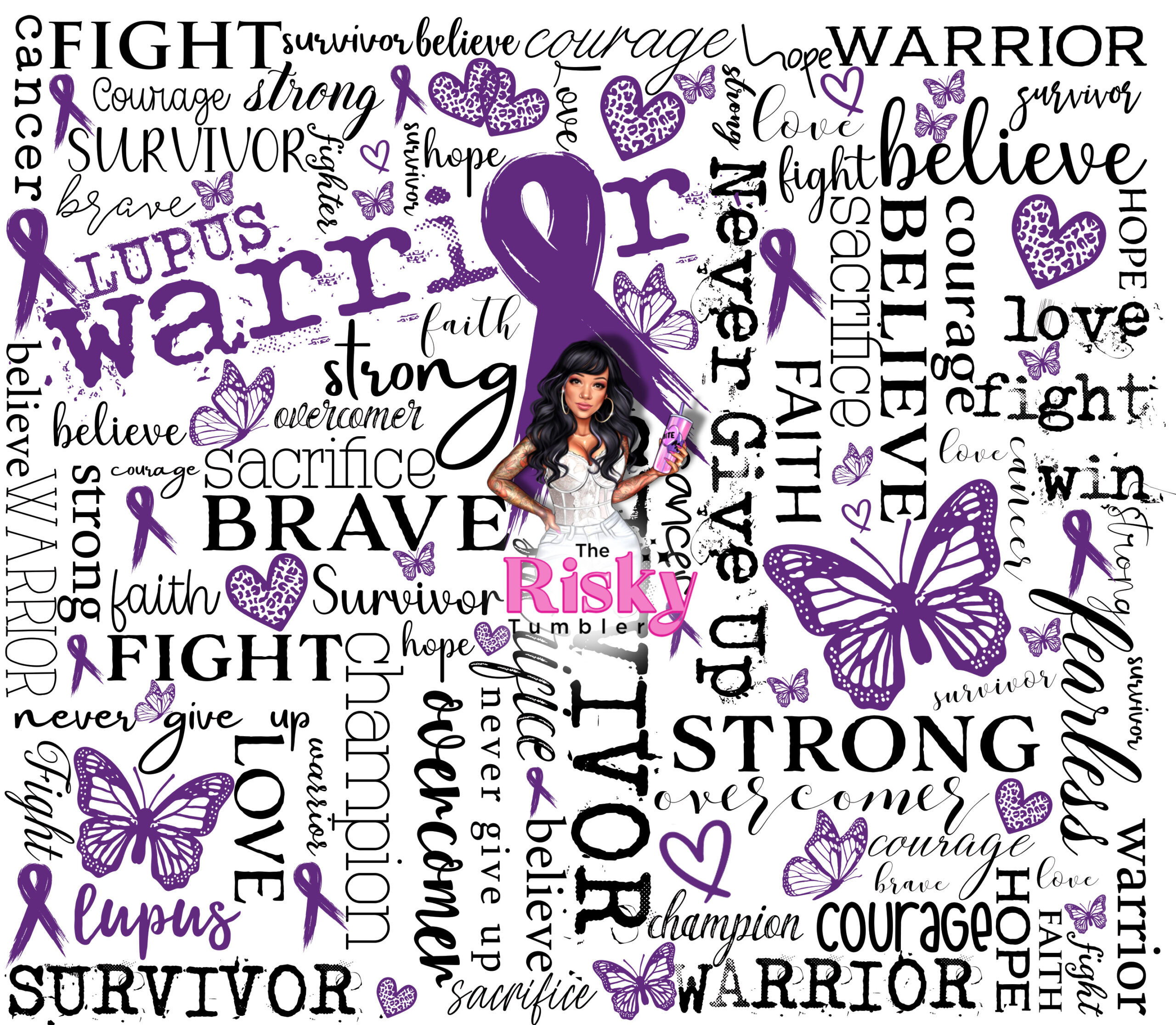 Lupus Awareness Wrap