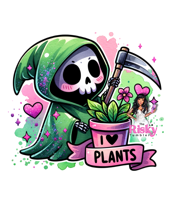 UV DTF I Love Plants