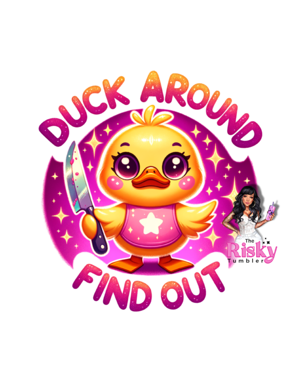 UV DTF Duck Around