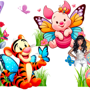 UV DTF Cartoon Fairies Wrap 9.50 x 4.5