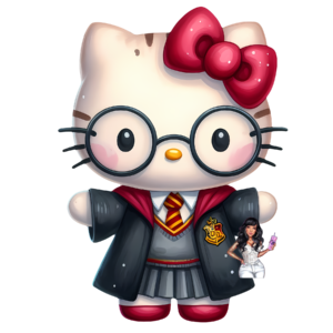 UV DTF Potter Kitty (has matching vinyl)