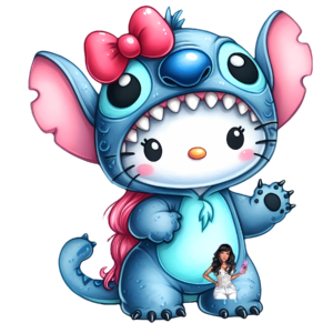 UV DTF Stitch Costume (has matching vinyl)