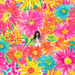 Neon Florals