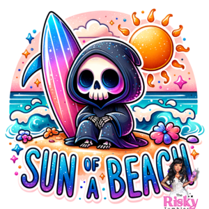UV DTF Sun of a Beach