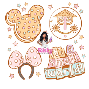 UV DTF Small World Goodies (has matching vinyl)