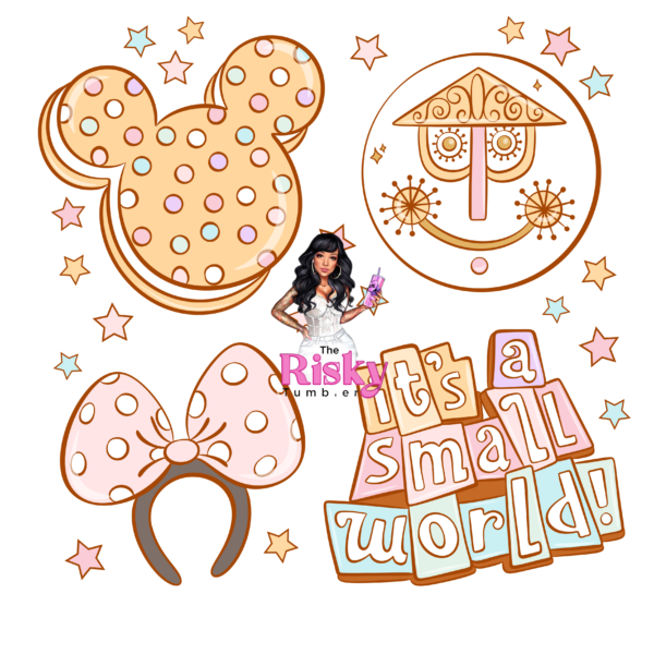 UV DTF Small World Goodies (has matching vinyl)