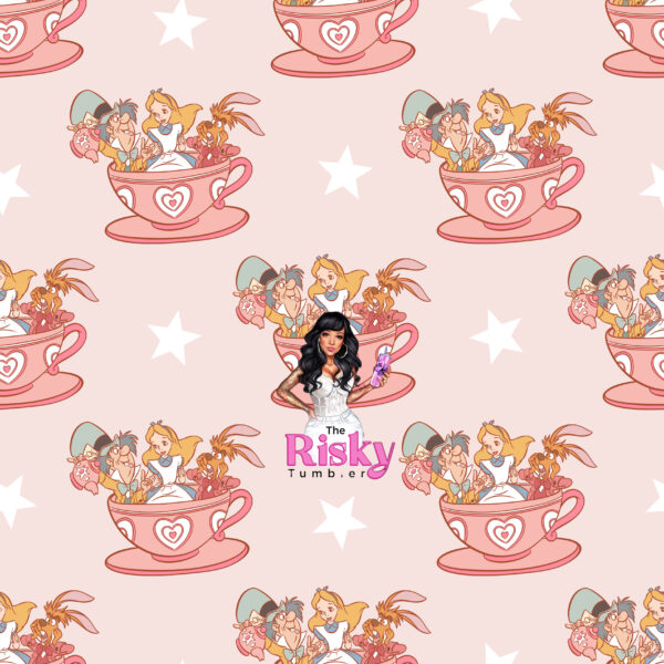 Teacups Vinyl (has matching decal)