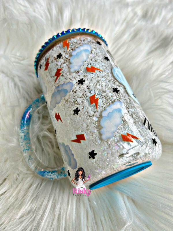 Thundercunt Glass Mug snowglobe handle - Image 2
