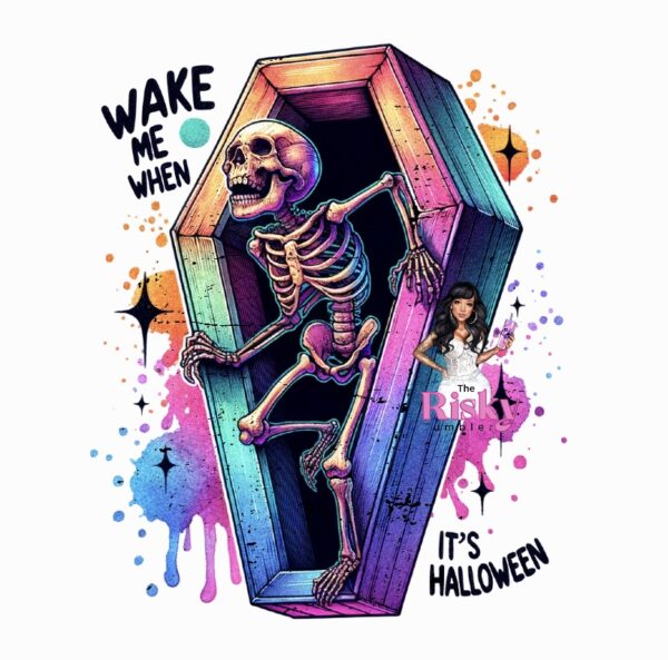 UV DTF Wake me When (has matching vinyl)