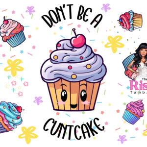 UV DTF Cupcake Wrap 9.50 x 4.5