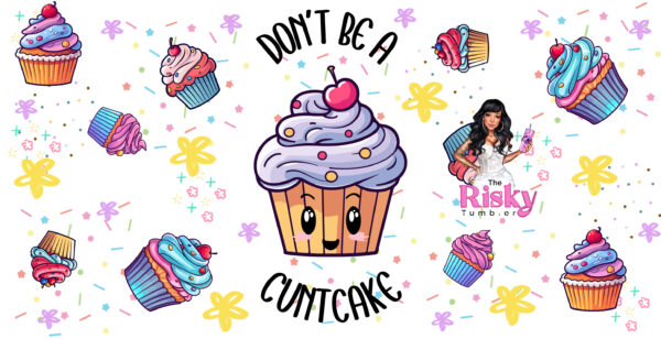 UV DTF Cupcake Wrap 9.50 x 4.5